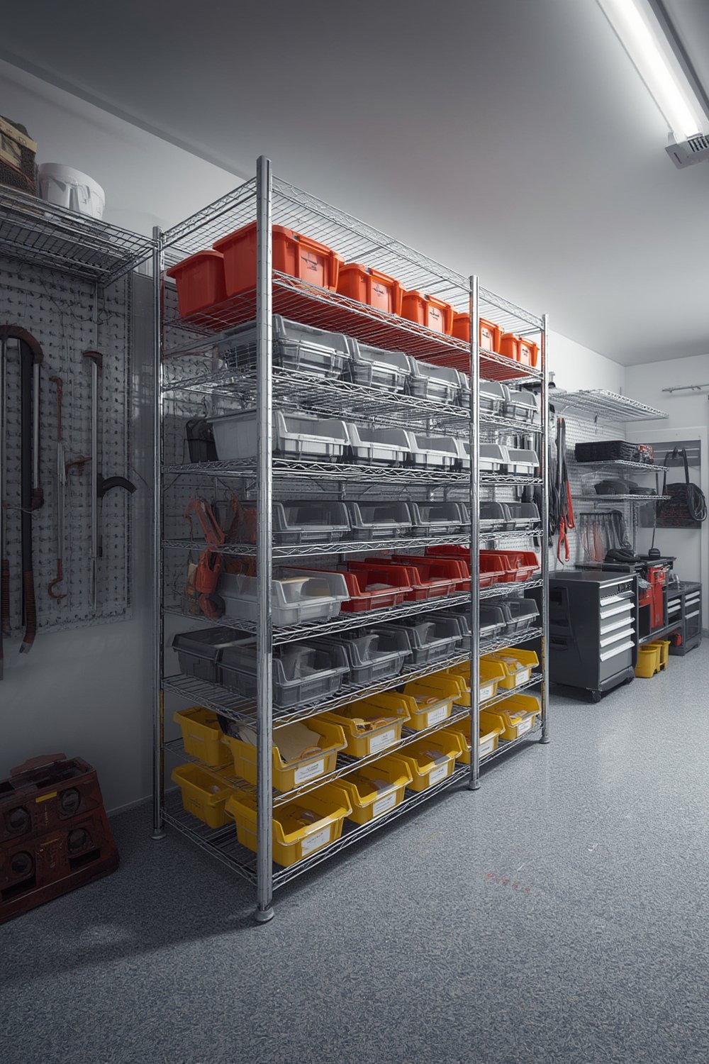 bin rack product view