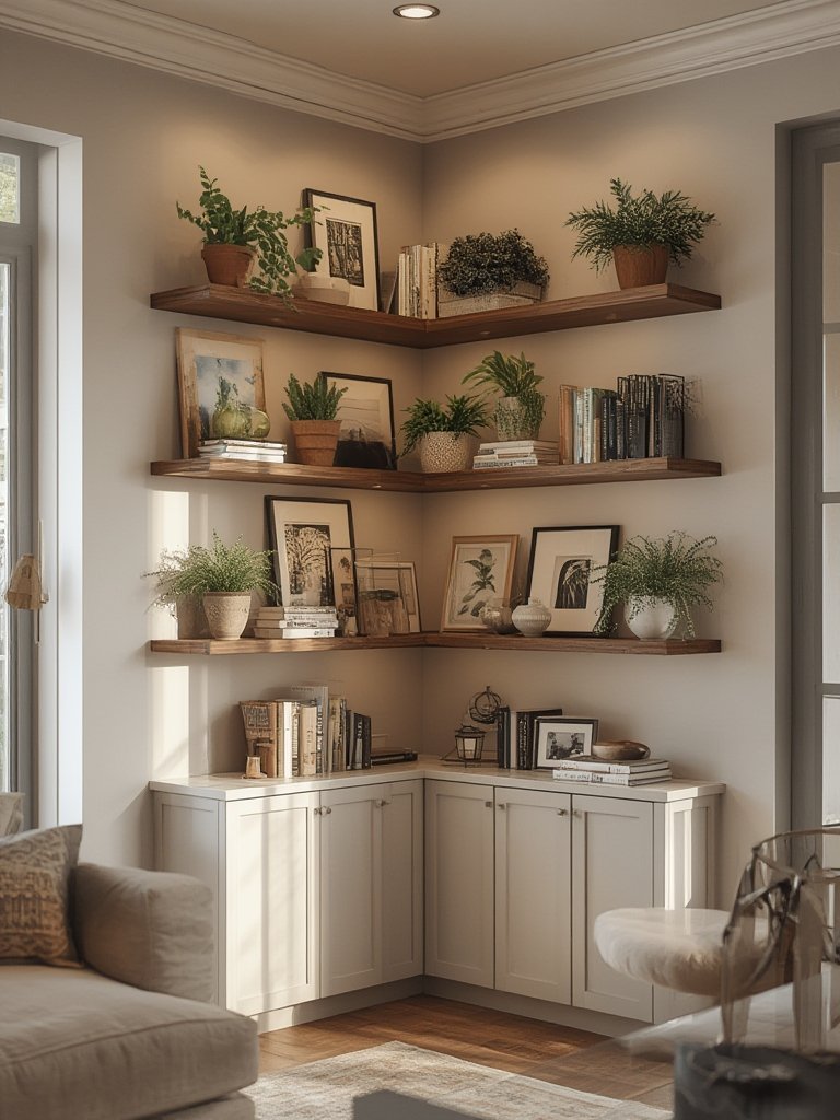 corner shelf ideas - Illustration 3