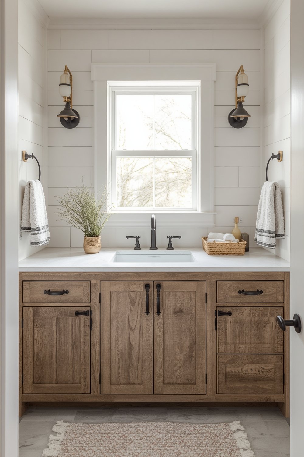 farmhouse vanity product view