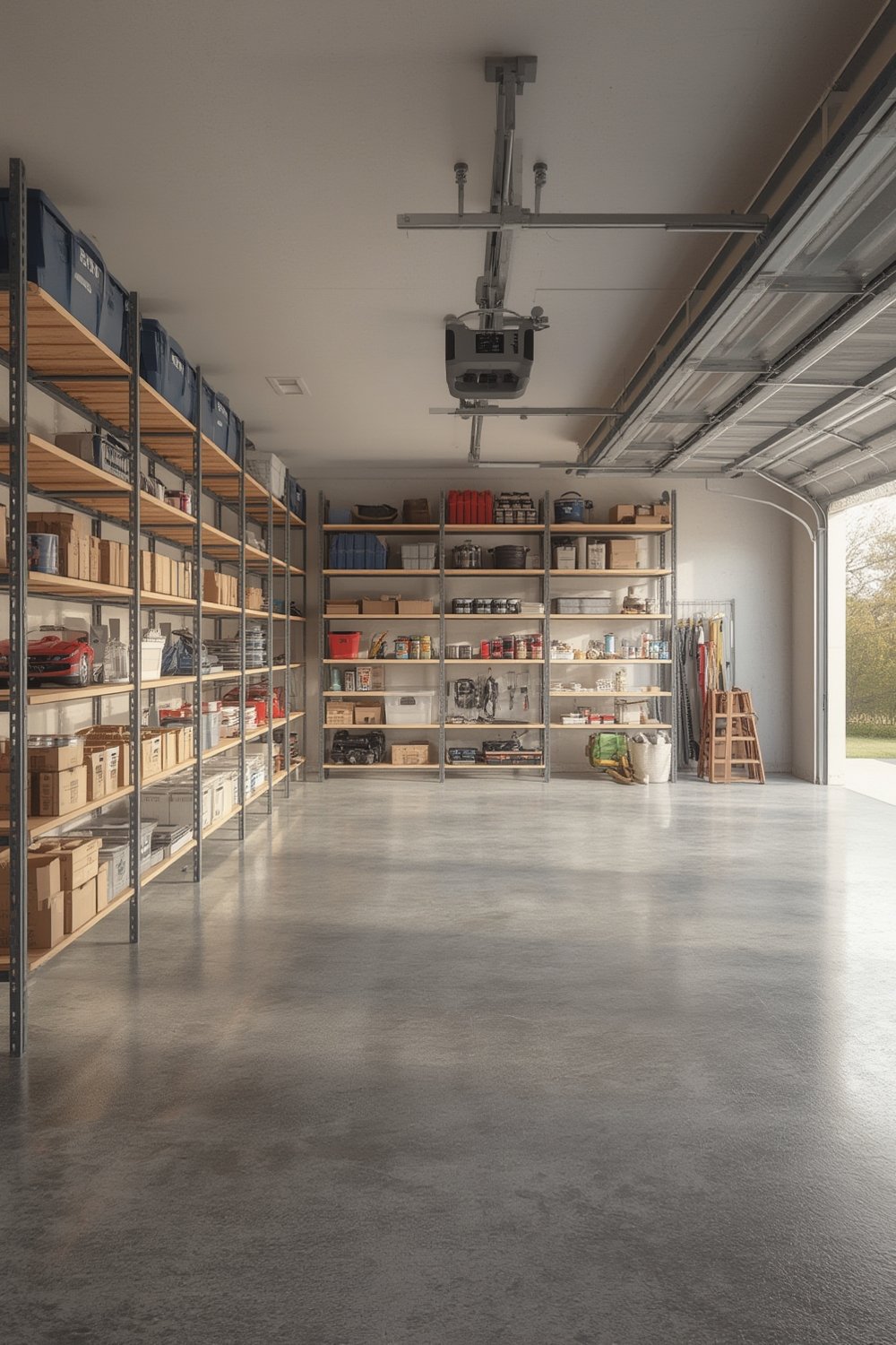 garage wall shelving units - Illustration 1