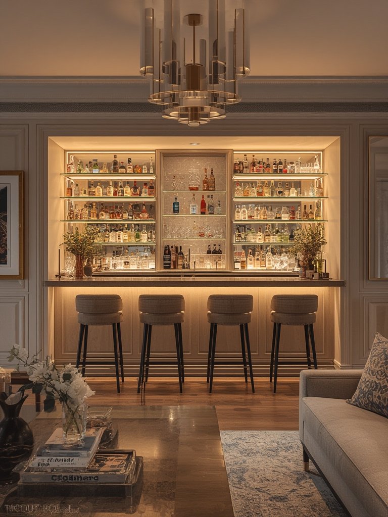home bar built-in - Illustration 3