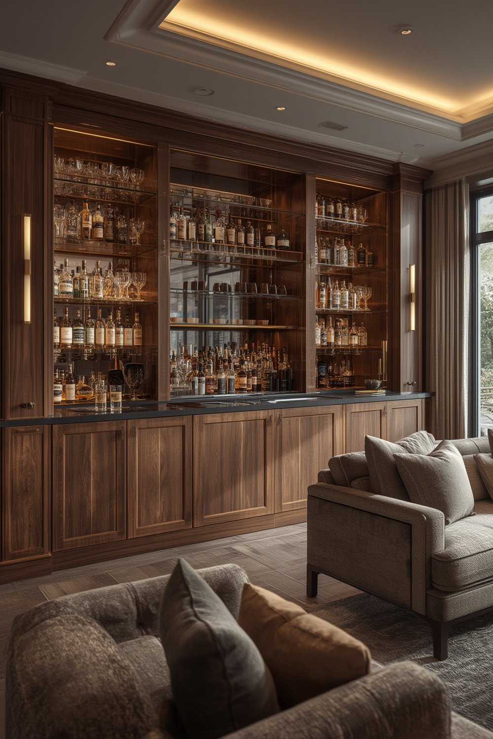home bar built-in - Illustration 1