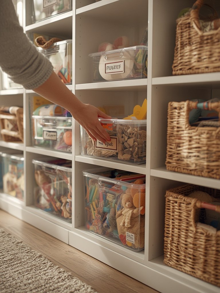 kids playroom storage - Illustration 2