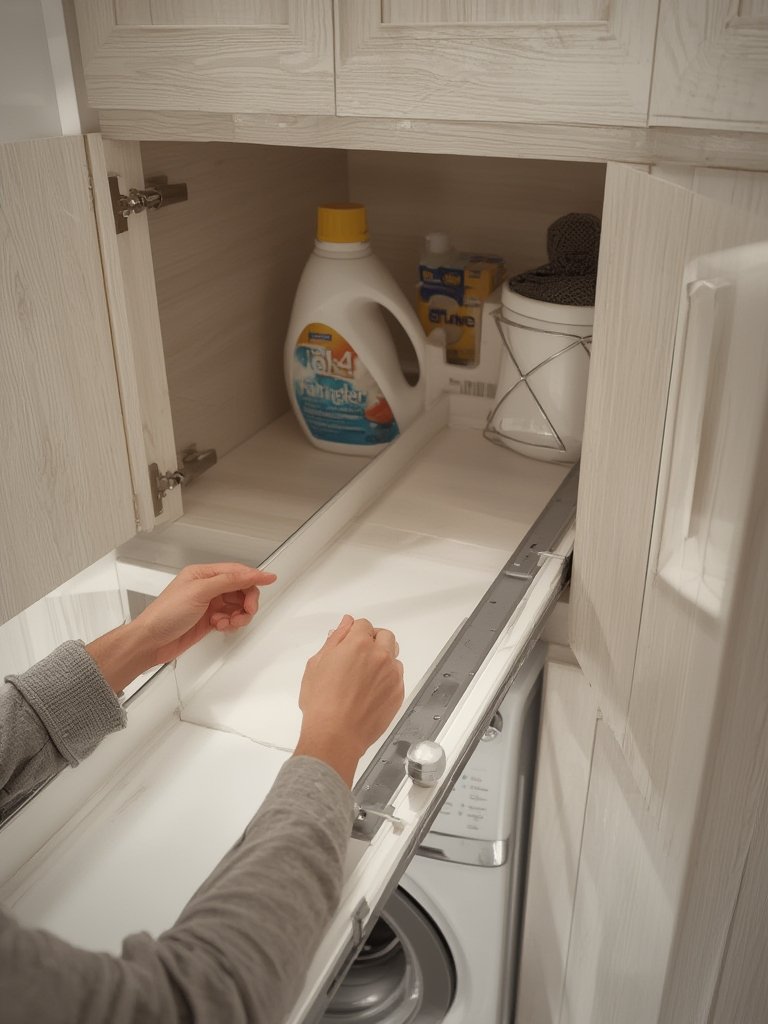 laundry room built-in cabinets - Illustration 2