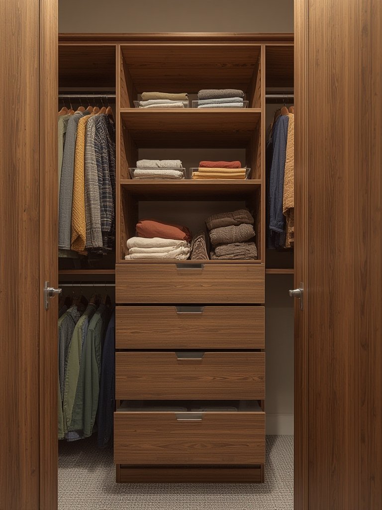 closet system in action