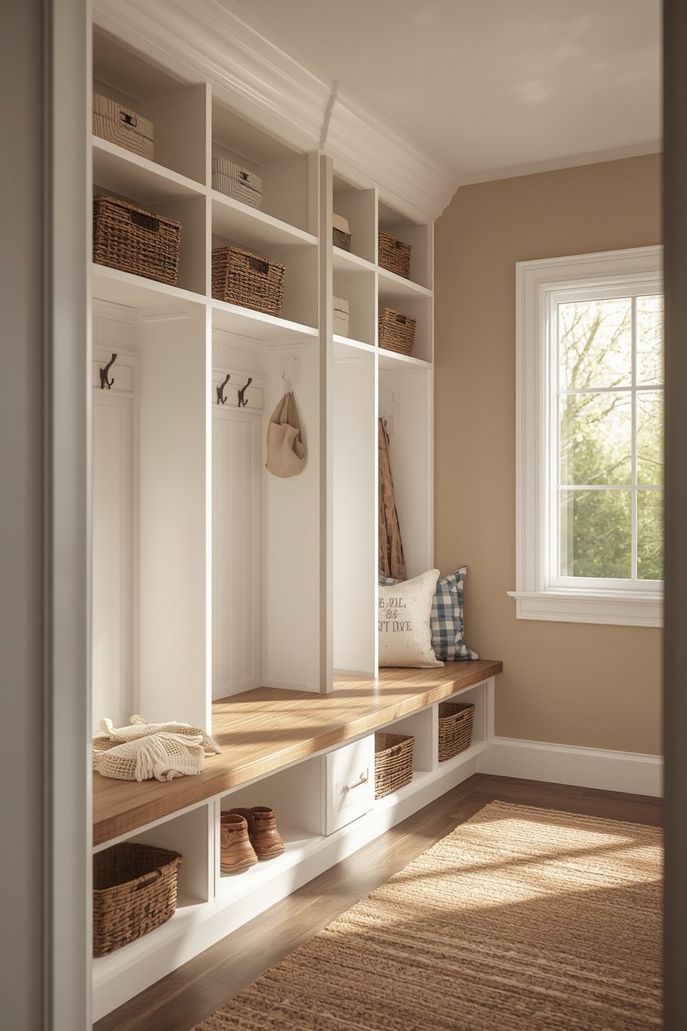 mudroom built-ins - Illustration 1