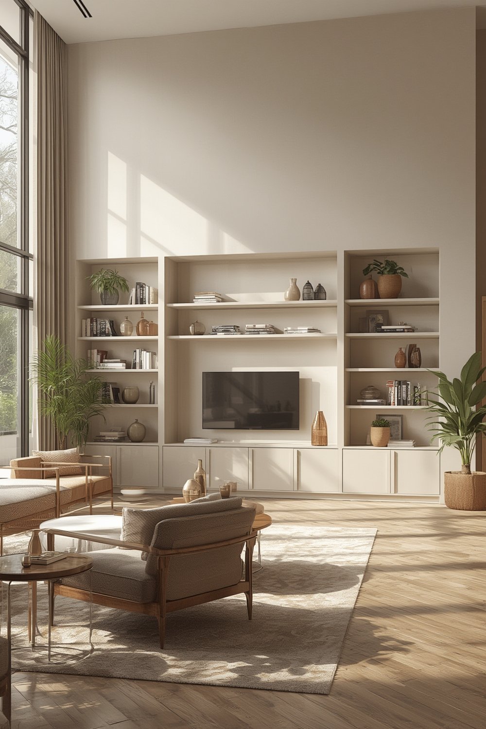 recessed wall shelves - Illustration 1