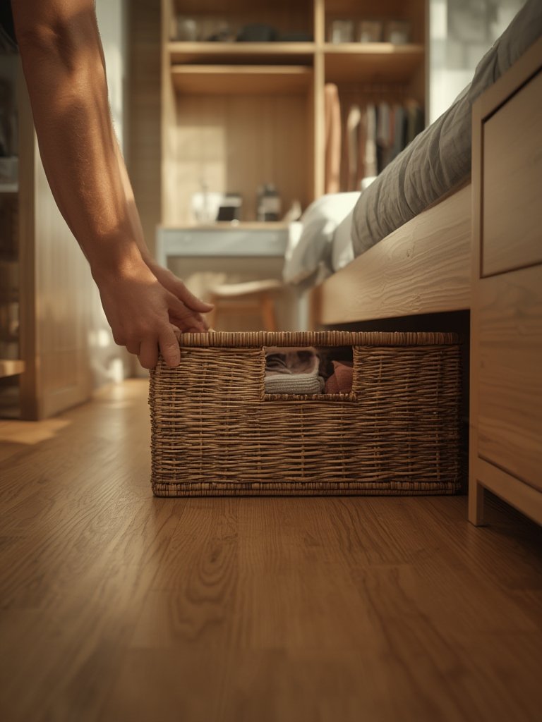 small bedroom storage solutions - Illustration 2