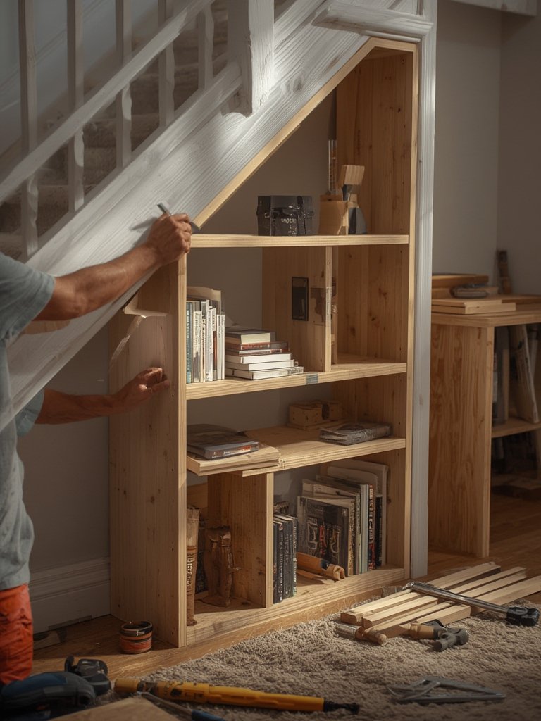 staircase bookshelf - Illustration 2