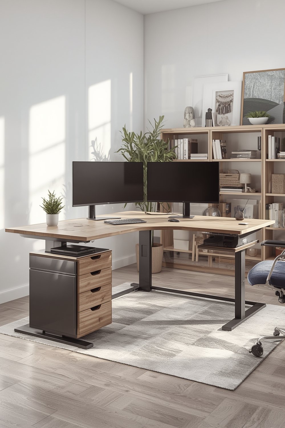 standing desk product view