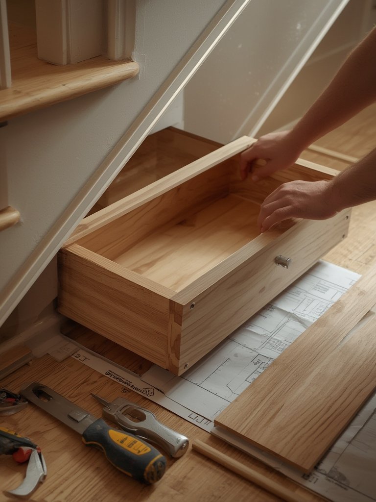 under stair storage built-in - Illustration 2